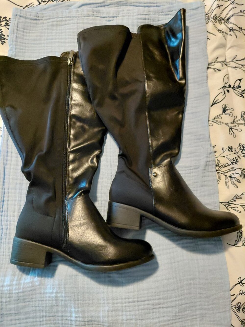 New Lane Bryant Knee High Black Boots